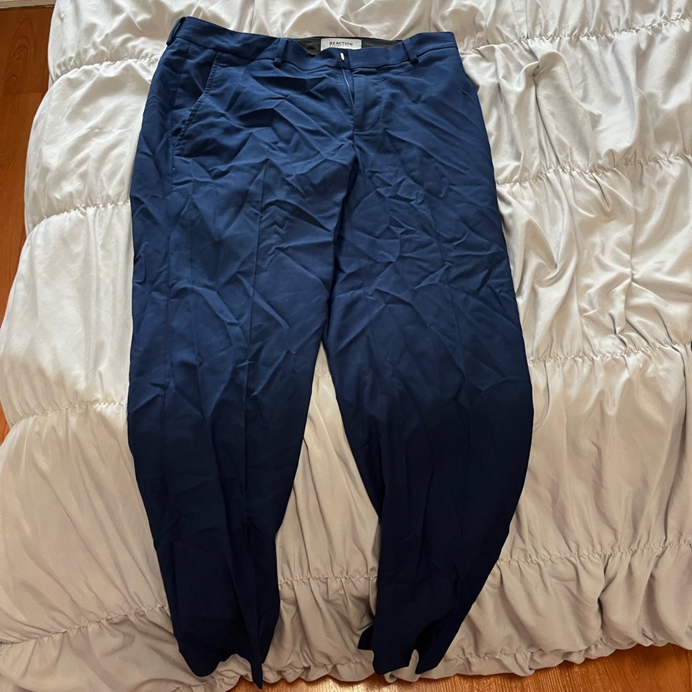 Navy blue Kenneth Cold Reaction men’s dress pants